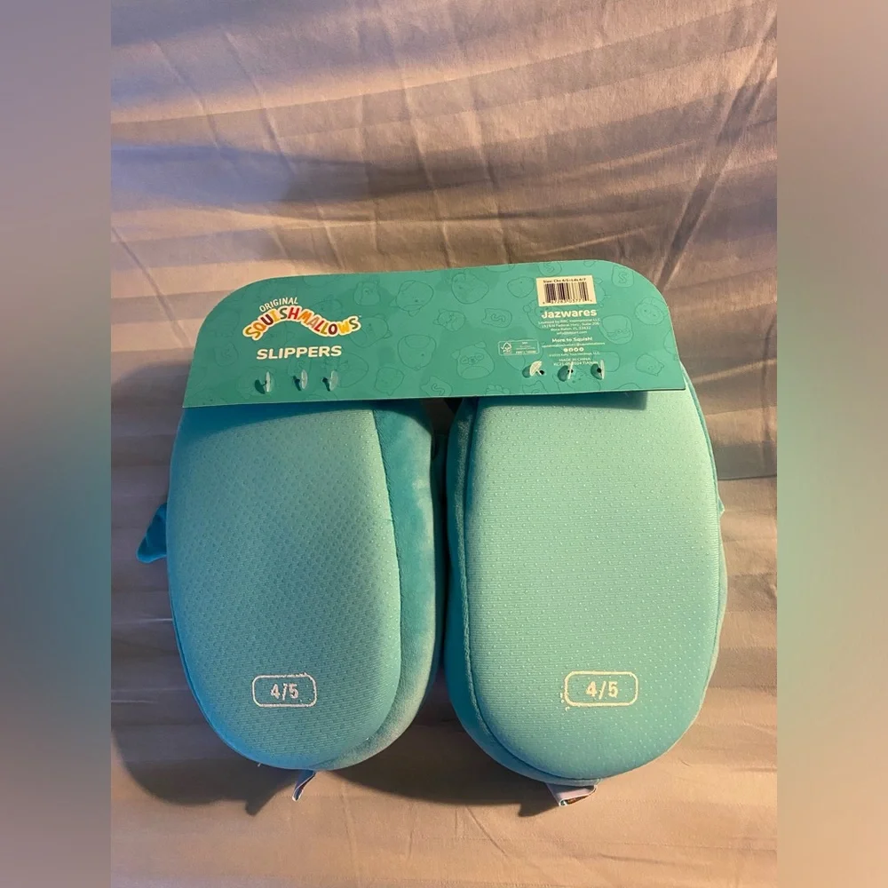NWT Squishmallow Dragon slippers